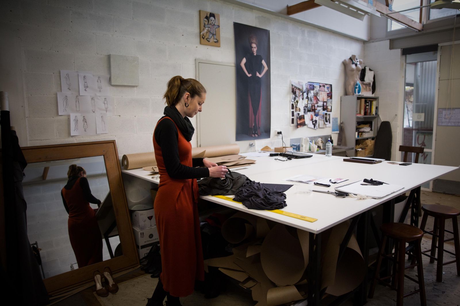 Sylvia Design Narrow Thread Organizer – She Sewing Tables